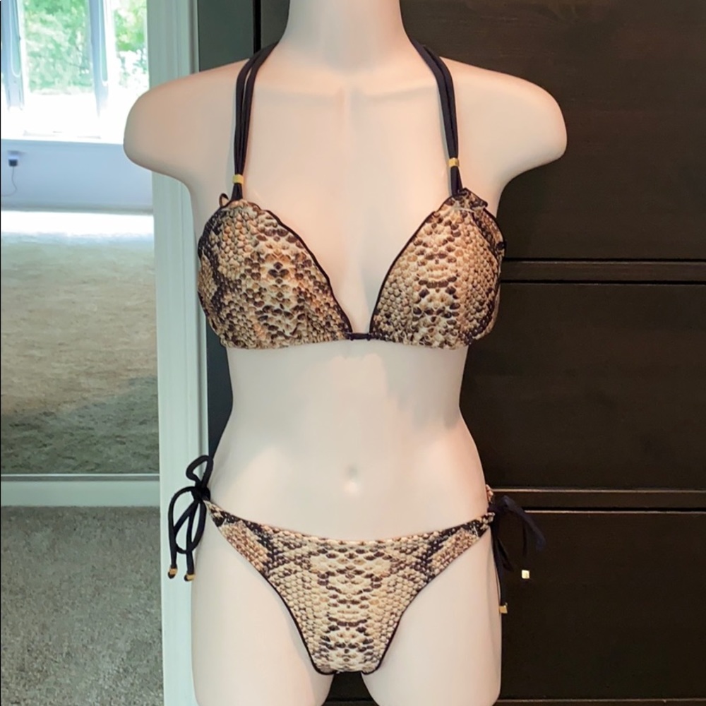 🔥VIX 🔥 snakeprint 🐍 bikini